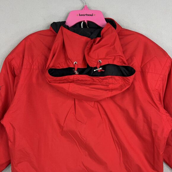 Obermeyer Jacket Womens Small Red Alpine Embroidered Ski Snow Mountain Retro 90s - Picture 9 of 16